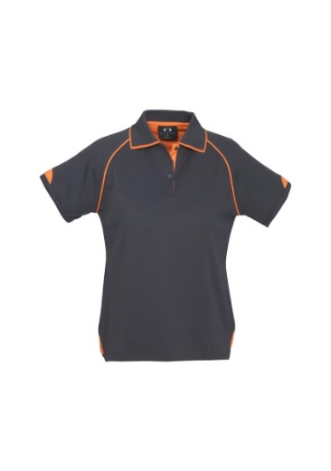 Picture of Biz Collection Ladies Fusion Polo Shirt Bizcool Cotton Back polyester
